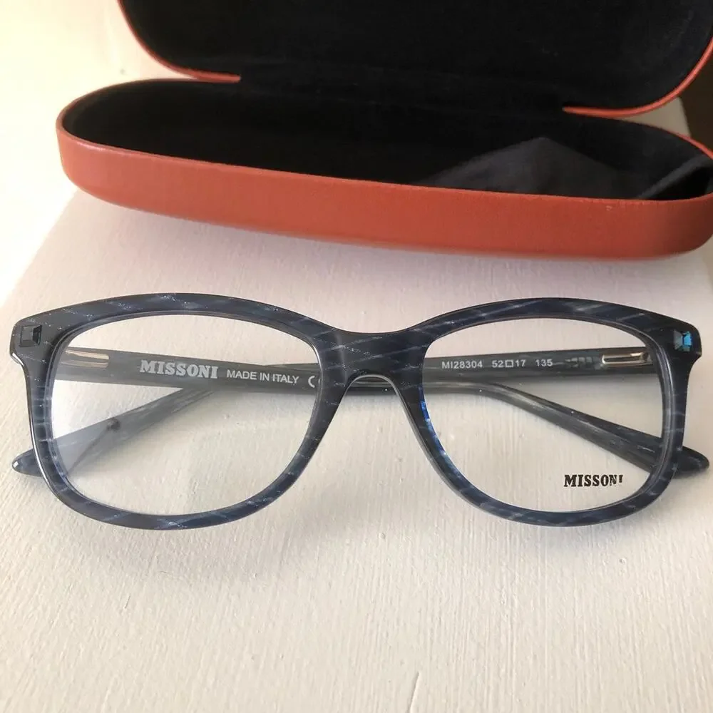 New Missoni Frames Eyeglasses Blue 52/17